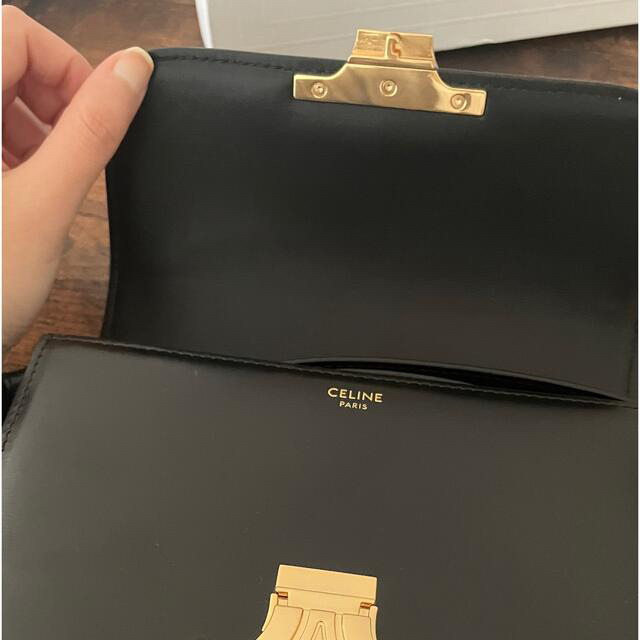 CELINE - 専用☆ (美品) ティーン トリオンフバッグ/ シャイニー CELINE - 専用☆ (美品) ティーン トリオンフバッグ/ シャイニー