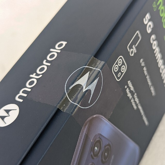 Motorola(モトローラ)の【新品未使用】未開封 motorola moto g50 5g テンダーグリーン スマホ/家電/カメラのスマートフォン/携帯電話(スマートフォン本体)の商品写真