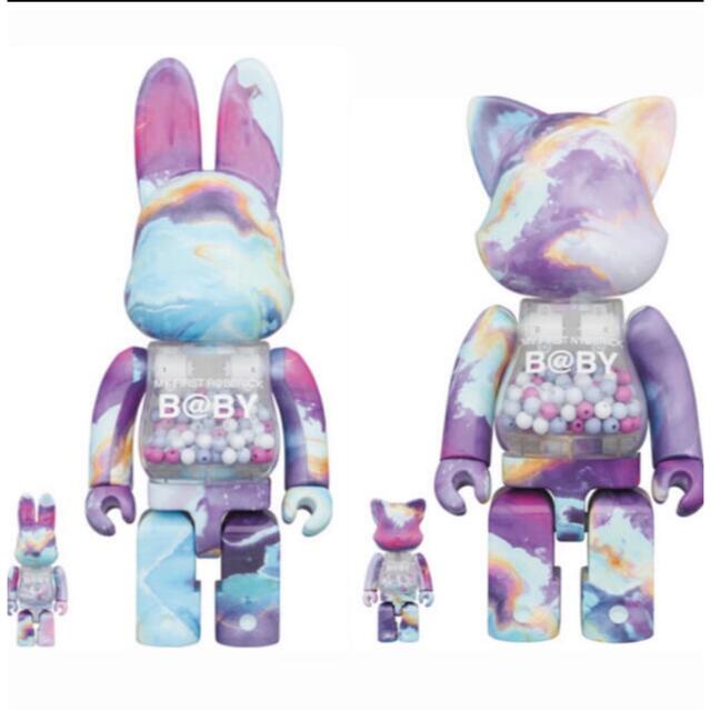 BE@RBRICK(ベアブリック)のMYFIRST MARBLE NY@BRICK  R@BBRICK セット エンタメ/ホビーのフィギュア(その他)の商品写真