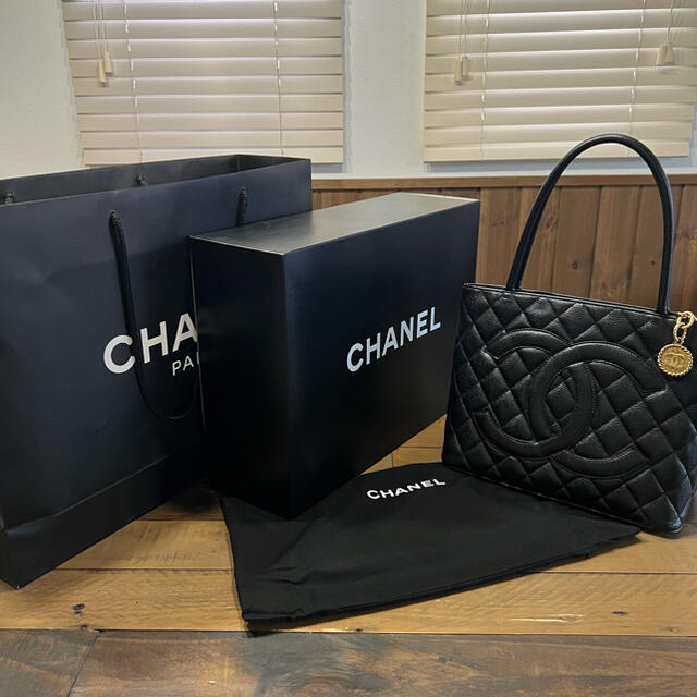 値下げ　CHANEL/シャネル　復刻トートバッグ　キャビアスキン