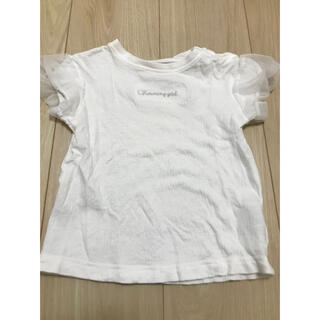 ジーユー(GU)のGU  Tシャツ 80㎝ 白(シャツ/カットソー)