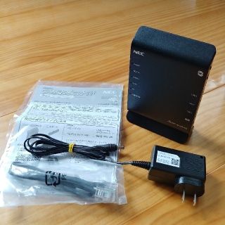 エヌイーシー(NEC)のNEC　wifiルーター　Aterm  WG1200HS3(PC周辺機器)