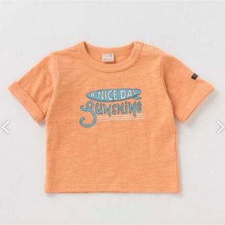 プティマイン(petit main)のプティマイン、サイズ120、抗菌防臭ロゴプリントTシャツ(Tシャツ/カットソー)