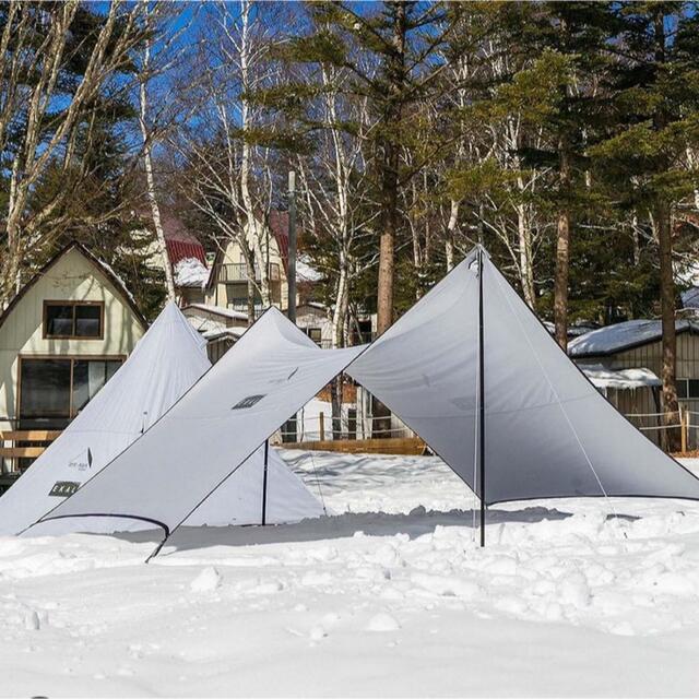 tent-Mark DESIGNS×EKAL 焚火タープTCコネクトヘキサ は自分にプチご
