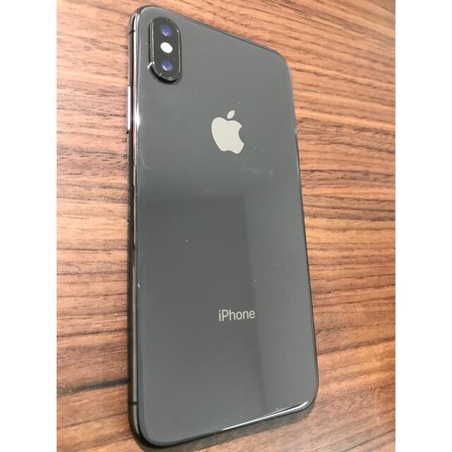 Apple(アップル)のiPhoneX 256GB docomo版 スマホ/家電/カメラのスマートフォン/携帯電話(スマートフォン本体)の商品写真