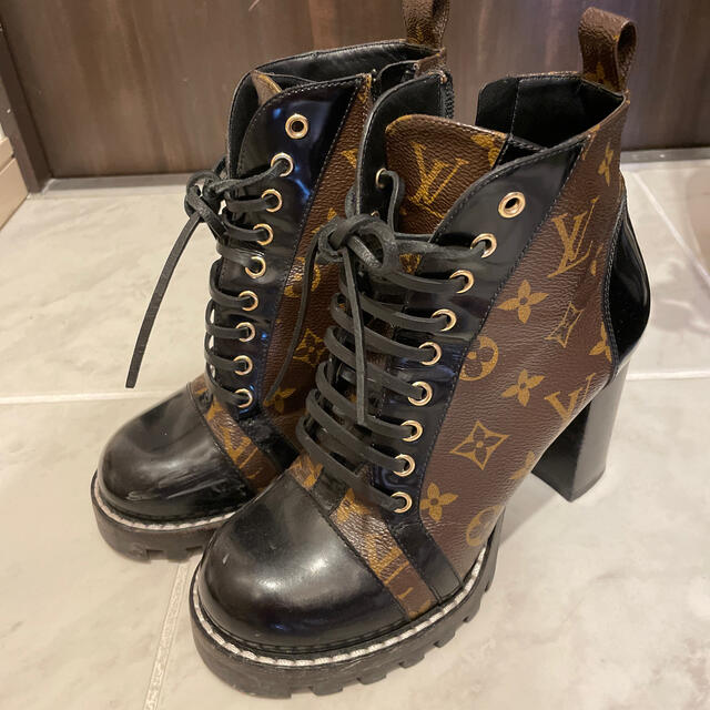 LOUIS VUITTON - LOUIS VUITTON ショートブーツの通販 by 断捨離中