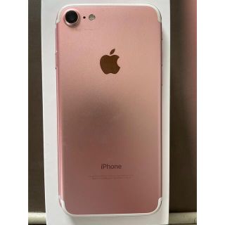 アイフォーン(iPhone)のiPhone7 ローズピンク(スマートフォン本体)