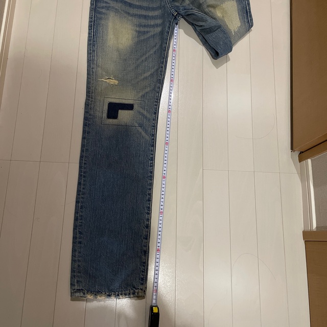 Levi's(リーバイス)のリーバイスダメージ加工ジーンズ メンズのパンツ(デニム/ジーンズ)の商品写真