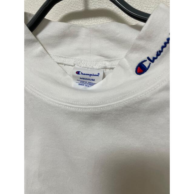 Champion(チャンピオン)のBEAMS×Champion 別注モックネックTシャツ メンズのトップス(Tシャツ/カットソー(半袖/袖なし))の商品写真