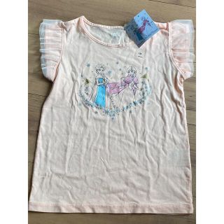 アナトユキノジョオウ(アナと雪の女王)のアナ雪　Tシャツ　サイズ120 未使用　きょん様専用(Tシャツ/カットソー)