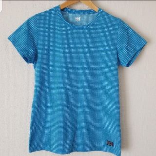 ヘリーハンセン(HELLY HANSEN)のHELLY HANSEN ヘリ―ハンセン ドット柄 Tシャツ アウトドア用(Tシャツ(半袖/袖なし))