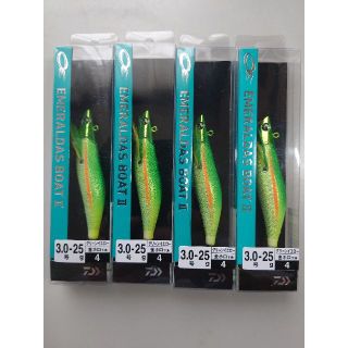 ダイワ(DAIWA)のダイワ　エメラルダス ボート II 　3.0号25g 　4本セット(ルアー用品)