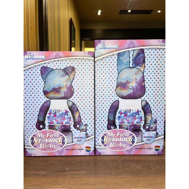 MYFIRST MARBLE NY@BRICK  R@BBRICK セットbearbrick