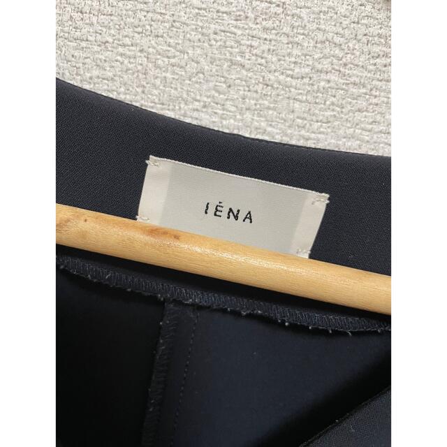 IENA(イエナ)の【ぽむぽむ様】IENA イエナ トップス 半袖 ネイビー フリーサイズ レディースのトップス(シャツ/ブラウス(長袖/七分))の商品写真