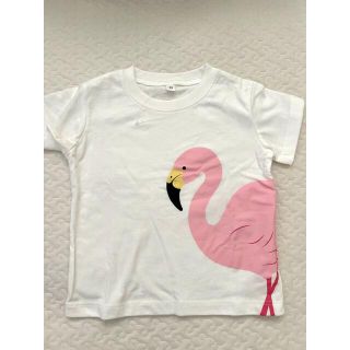 ムジルシリョウヒン(MUJI (無印良品))の無印良品 キッズ フラミンゴTシャツ(Ｔシャツ)