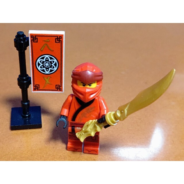 Lego(レゴ)のレゴ★ニンジャゴー カイ のぼり旗Ver. 美品 人気 エンタメ/ホビーのおもちゃ/ぬいぐるみ(キャラクターグッズ)の商品写真