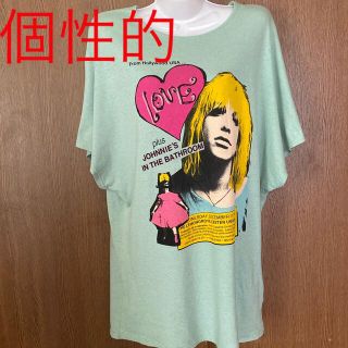 ヒステリックグラマー(HYSTERIC GLAMOUR)の[💕ドルマン袖　ロングＴシャツ　個性的💕](Tシャツ(半袖/袖なし))