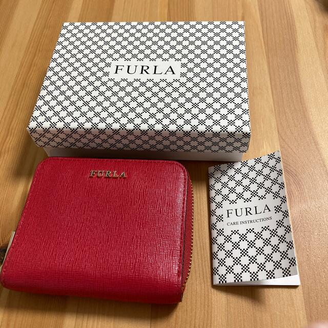 【美品】FURULA 二つ折　財布