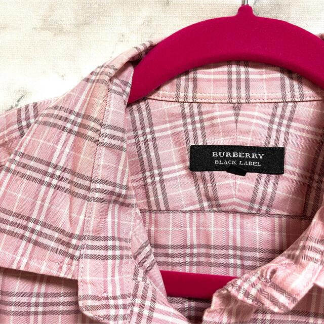 BURBERRY BLACK LABEL(バーバリーブラックレーベル)の最終セール：【美品】バーバリー ブラックレーベル  2サイズ 半袖 シャツ　 メンズのトップス(シャツ)の商品写真