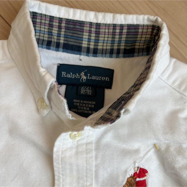 Ralph Lauren(ラルフローレン)のラルフローレン　シャツ90 キッズ/ベビー/マタニティのキッズ服男の子用(90cm~)(Tシャツ/カットソー)の商品写真