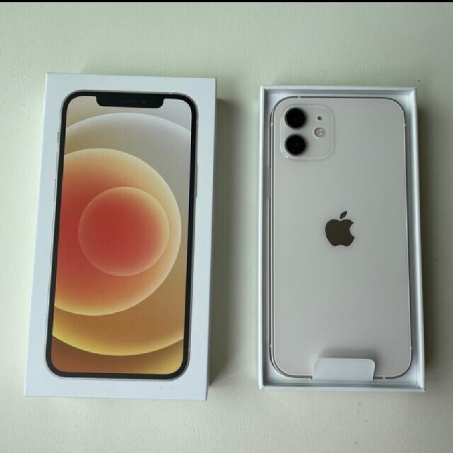 大人気定番商品 iPhone - 新品 iPhone12 ホワイト 64GB スマートフォン本体 大人気定番商品 iPhone - 新品 iPhone12 ホワイト 64GB スマートフォン本体