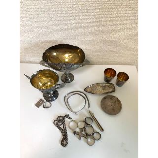 純銀.925.Silver.刻印　製品　約352グラム　中古ジャンク品(金属工芸)