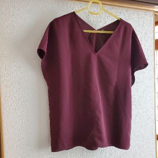 ユニクロ(UNIQLO)のユニクロカットソーブラウス(シャツ/ブラウス(半袖/袖なし))