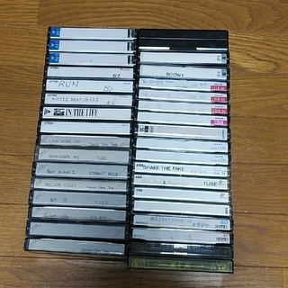 録音済みカセットテープ　35本　ジャンク品（再録音、上書き用）(その他)