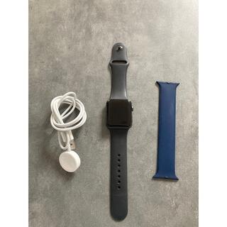 アップルウォッチ(Apple Watch)のApple Watch series3(腕時計(デジタル))