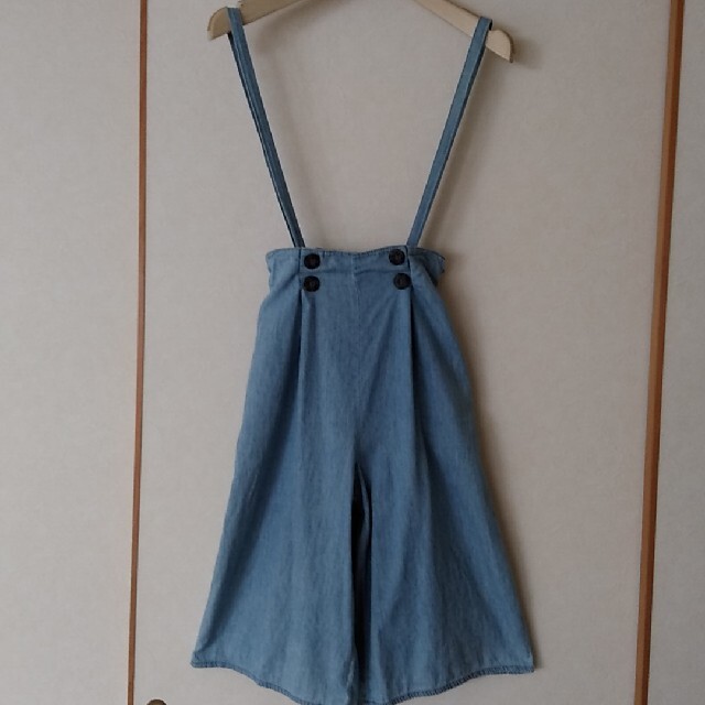 ikka(イッカ)のikka　ワイドパンツ　140cm キッズ/ベビー/マタニティのキッズ服女の子用(90cm~)(パンツ/スパッツ)の商品写真