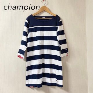 チャンピオン(Champion)のチャンピオン　ボーダートップス(カットソー(長袖/七分))