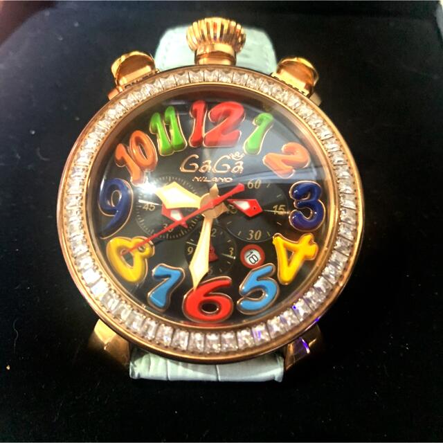 GaGa MILANO(ガガミラノ)のGaGaMILANO腕時計 メンズの時計(レザーベルト)の商品写真