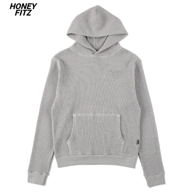 L キムタク着 HONEY FITZ ワッフルパーカー