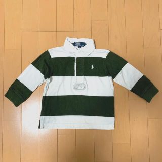 ポロラルフローレン(POLO RALPH LAUREN)のRalph Lauren 男児用 ボーダー 長袖ラガーシャツ風 90(Tシャツ/カットソー)