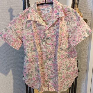 ビームスボーイ(BEAMS BOY)のBEAMS BOY 新品同様　デザインシャツ(シャツ/ブラウス(半袖/袖なし))