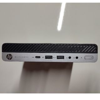 ヒューレットパッカード(HP)のHP EliteDesk 800 G4 DM + 変換ケーブル(デスクトップ型PC)