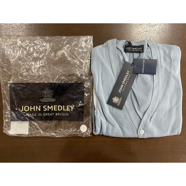 JOHN SMEDLEY(ジョンスメドレー)の新品　ジョンスメドレー　 johnsmedley  ニット　カーディガン メンズのトップス(カーディガン)の商品写真