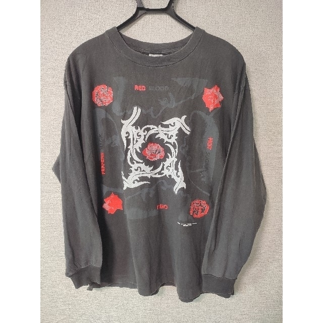 女の子向けプレゼント集結 古着 90s Red Hot Chili Peppers ロンＴ Tシャツ+カットソー(七分+長袖)