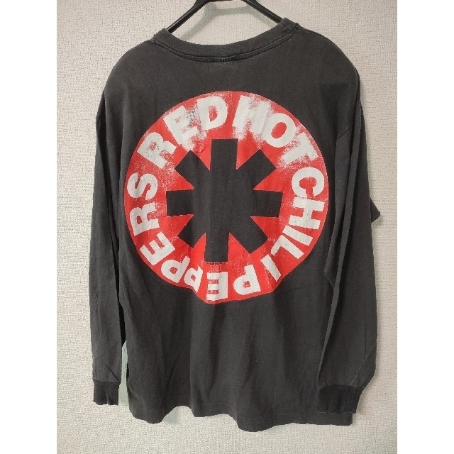 【値下げ不可】古着 90s Red Hot Chili Peppers ロンＴ メンズのトップス(Tシャツ/カットソー(七分/長袖))の商品写真