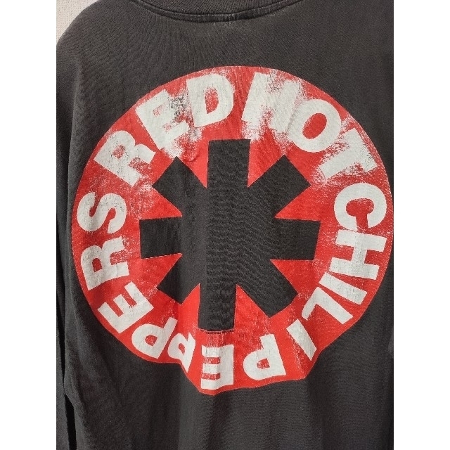 【値下げ不可】古着 90s Red Hot Chili Peppers ロンＴ メンズのトップス(Tシャツ/カットソー(七分/長袖))の商品写真