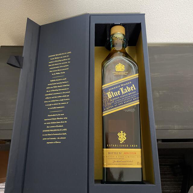 JOHNNIE WALKER Blue Label 40%750ml