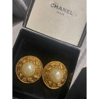 シャネル(CHANEL)のCHANEL パールイヤリング(イヤリング)