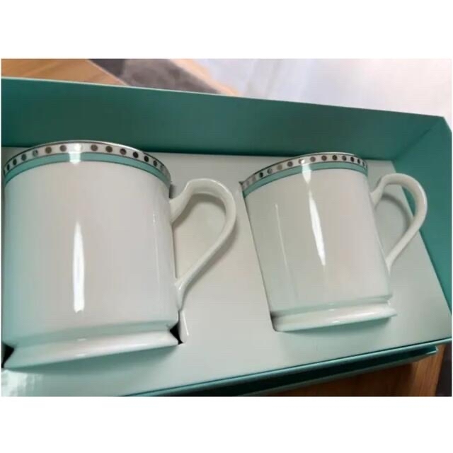 超格安価格 Tiffany & Co. - ティファニー　マグカップ グラス+カップ