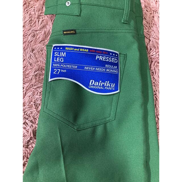 dairiku 22ss Flare Flasher Pressed Pants | sensitivity.com.br