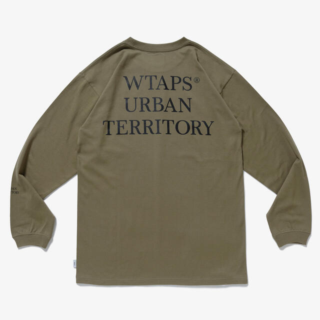 W)taps(ダブルタップス)の新品 Wtaps Urban Territory LS Olive XXL メンズのトップス(Tシャツ/カットソー(七分/長袖))の商品写真