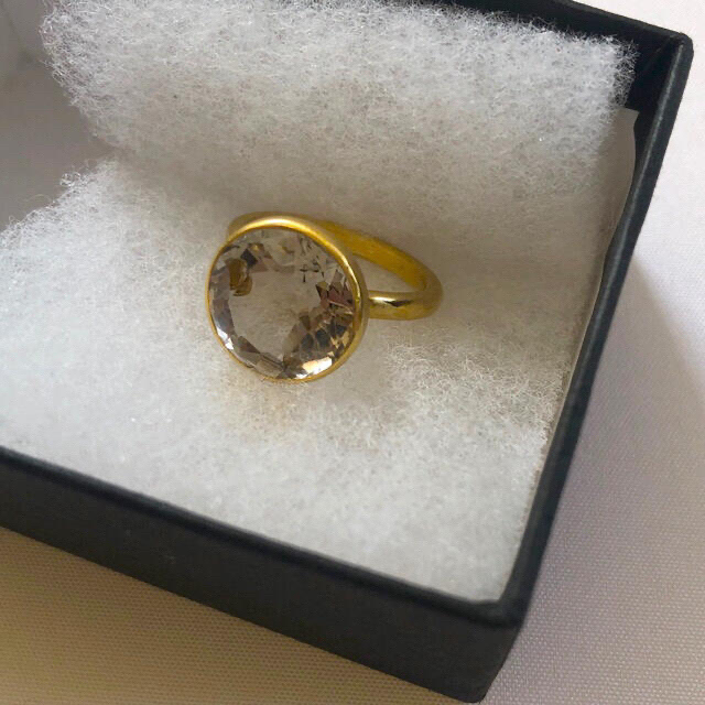 マリーエレーヌドゥタイヤック】プリンセスリング*smokey quartz マリーエレーヌドゥタイヤック】プリンセスリング*smokey quartz