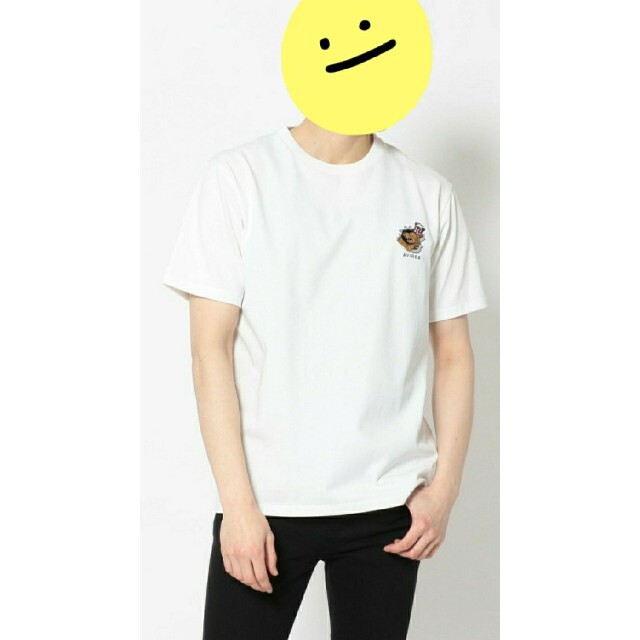 AVIREX(アヴィレックス)のアヴィレックス クルーネック フライングタイガー エンブロイダリー Tシャツ メンズのトップス(Tシャツ/カットソー(半袖/袖なし))の商品写真