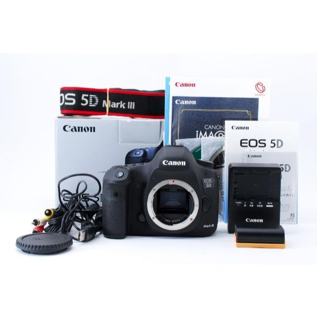 Canon EOS 5D Mark lll ボディ 【元箱付・初期付属品完備】