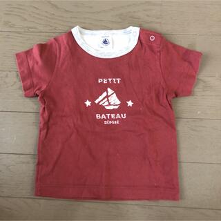 プチバトー(PETIT BATEAU)のプチバトーTシャツ12m(Ｔシャツ)