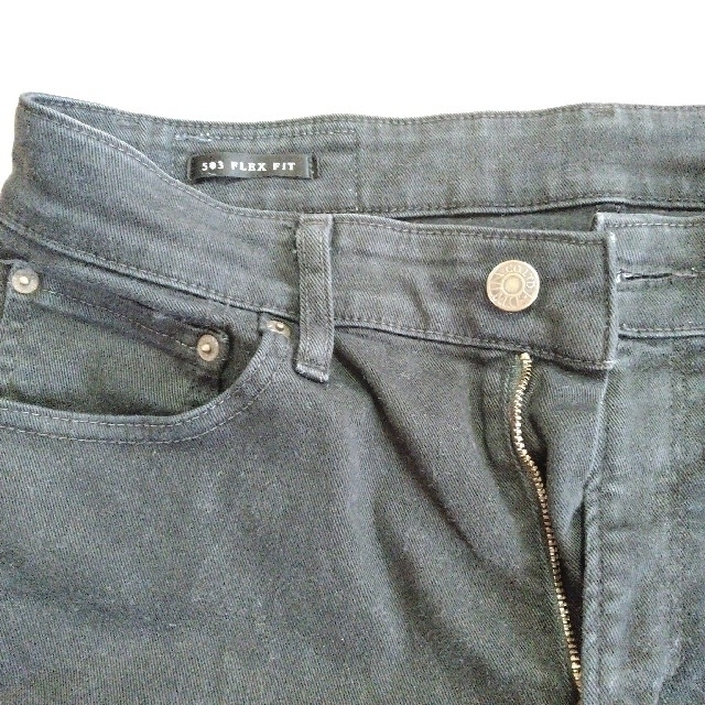 EDWIN(エドウィン)のジーンズズボン　メンズ　サイズ３４インチ　黒　EDWIN メンズのパンツ(デニム/ジーンズ)の商品写真